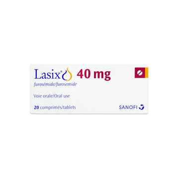 LASIX 40mg Tabs 20'S